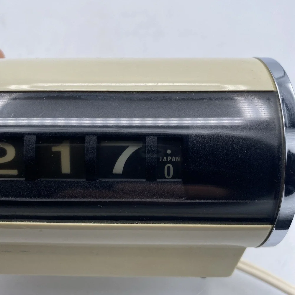 Vintage SANKYO Digital Alarm Clock  Model 412 Tokyo Japan Rare Works Tested